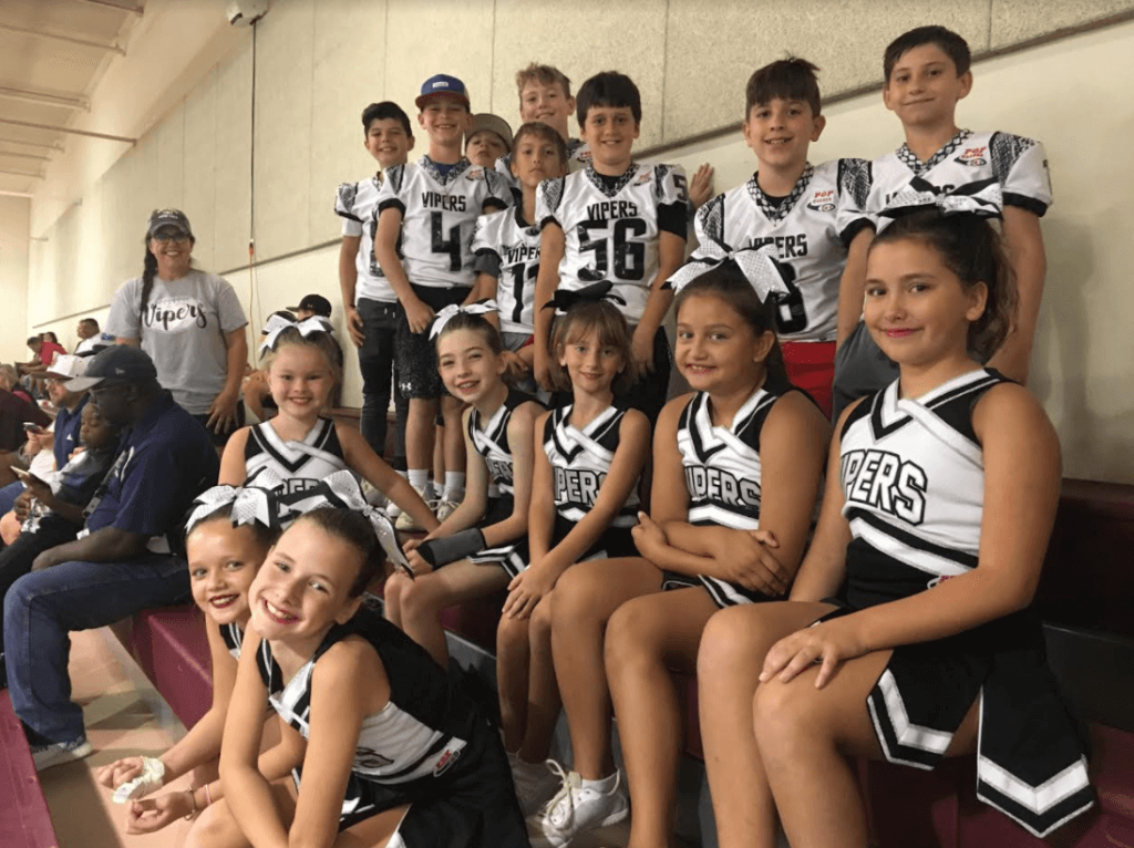 Four Points Pop Warner Cheer at showcase & competition Four Points News