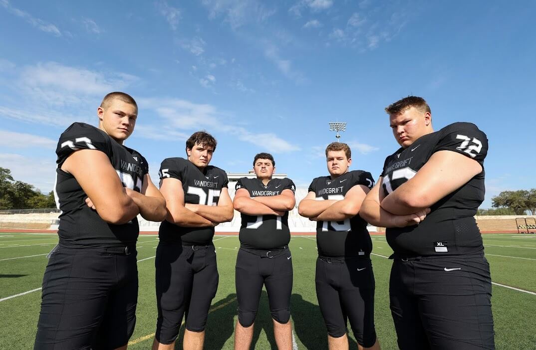 Another Brick In The Wall Vandegrift Offensive Line Ready To Dominate Four Points News