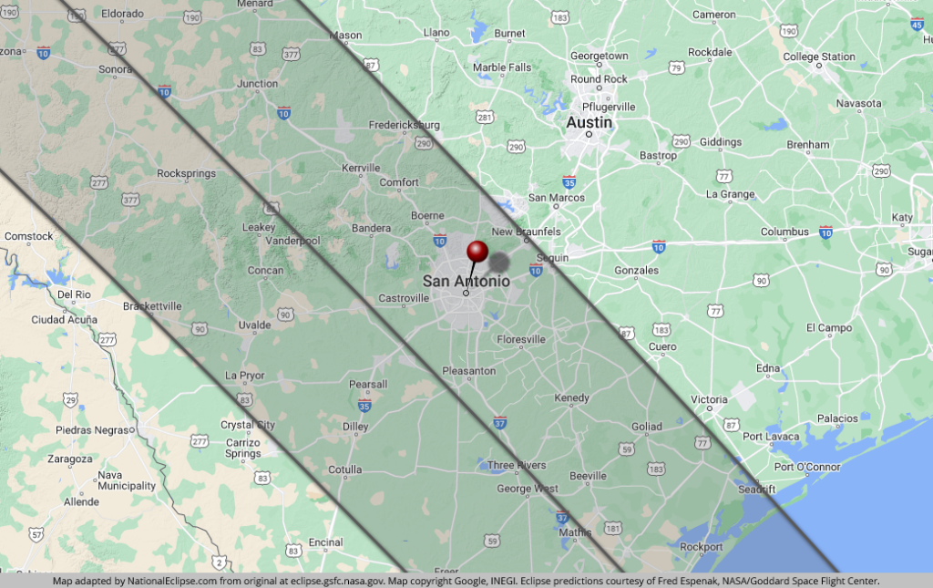 TxDOT warns: Heavy Texas traffic expected during annular eclipse on Sat ...