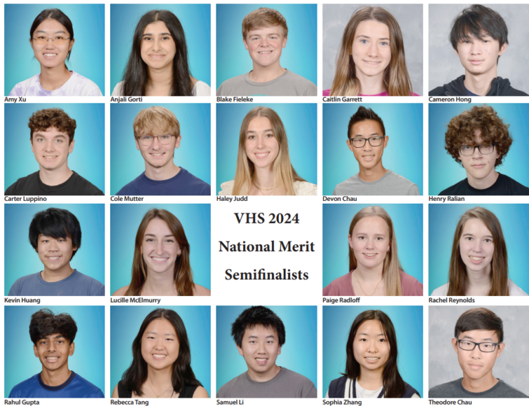 VHS 2024 National Merit Semifinalists Four Points News