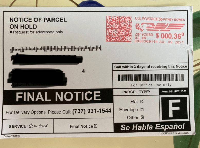 Local man warns of online purchasing scam using valid USPS
